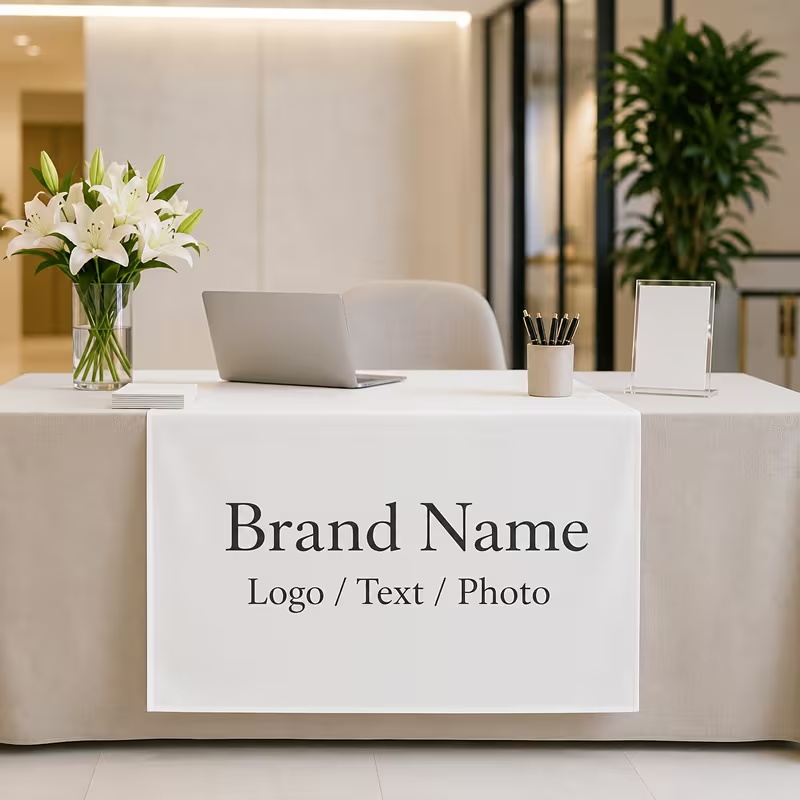 Custom Table Banner Wedding Bi - Work Office Furniture recension och pris