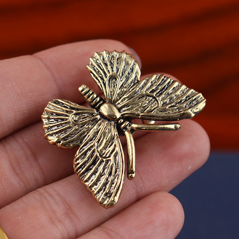 Brass Butterfly Statue, Insect - Work Office Furniture recension och pris