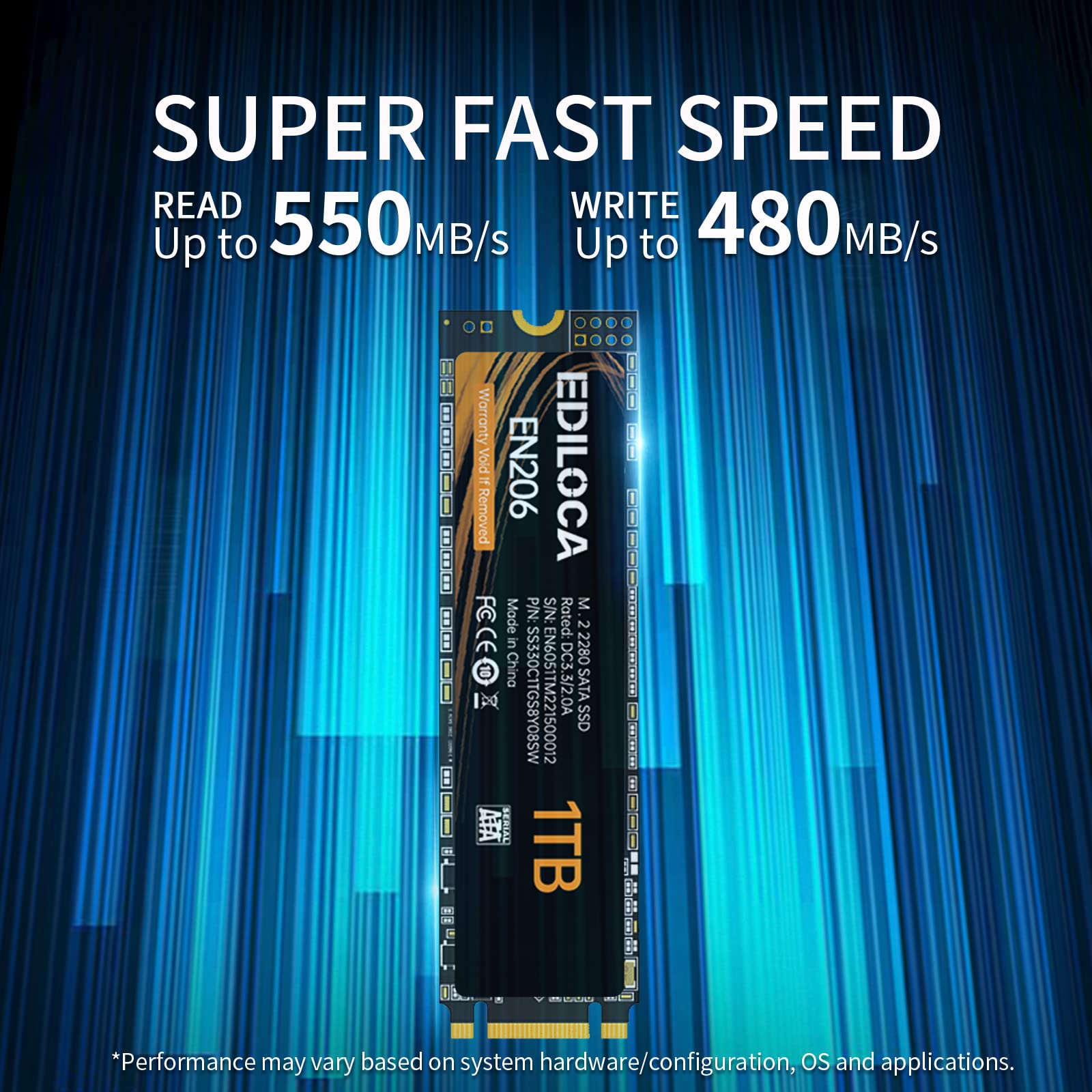 Ediloca EN206 SSD SATA 256GB 5 - Work Office Furniture recension och pris