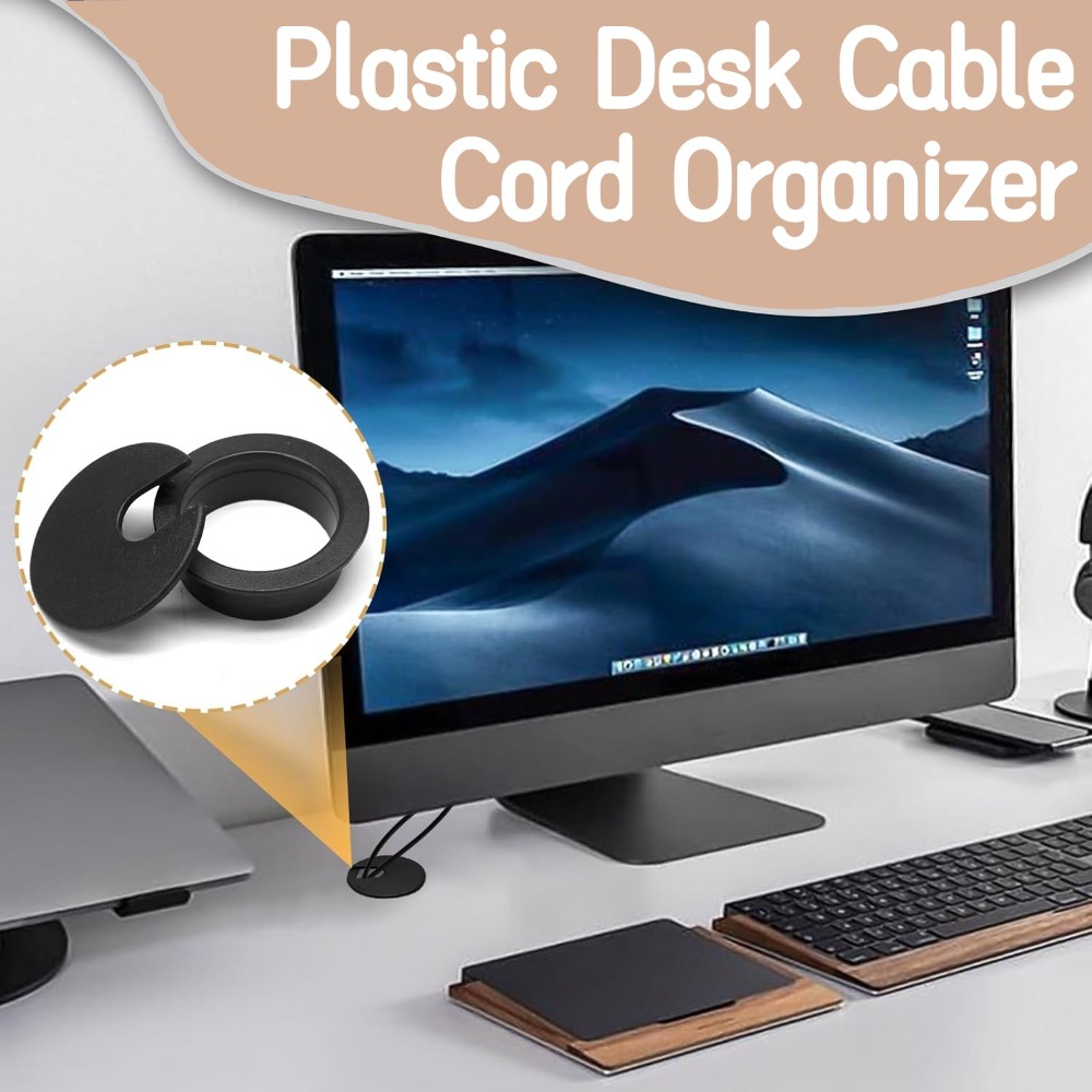 Plastic Wire Hole Cover 1.5/2/ - Work Office Furniture recension och pris