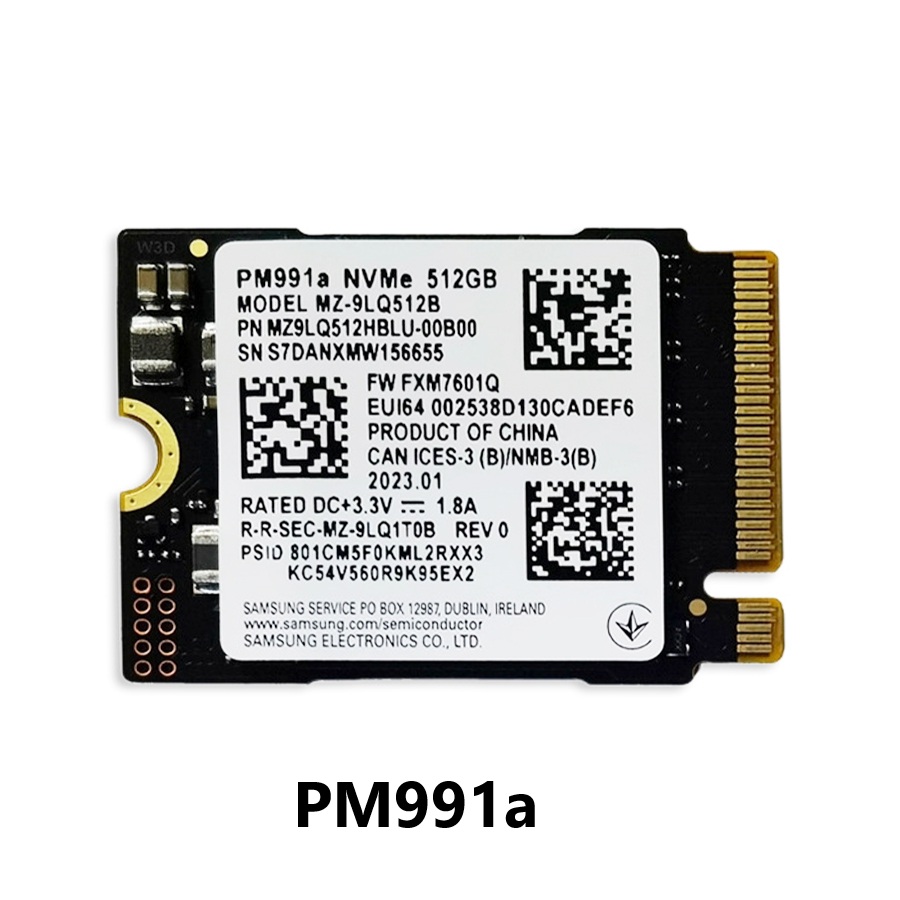 Samsung M.2 2230 SSD PM991a 1T - Work Office Furniture recension och pris
