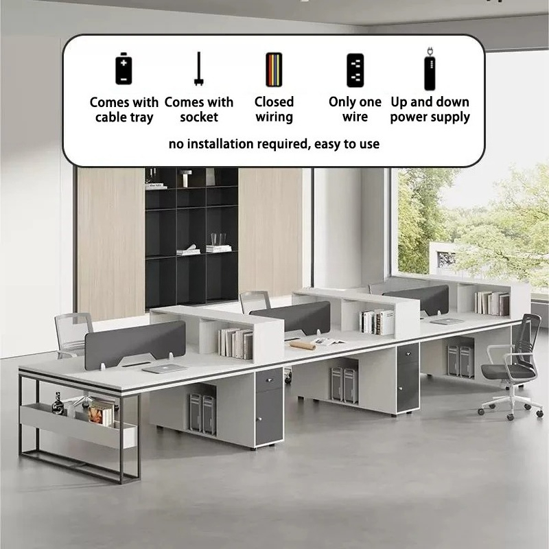 Office Staff Work Desk And Cha - Work Office Furniture recension och pris